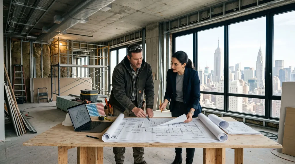 NYC apartment renovation mistakes during a luxury residential renovation project