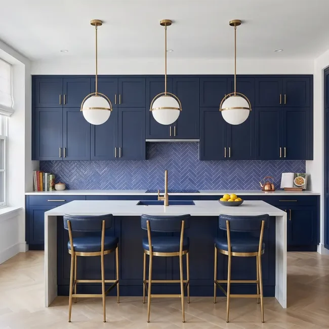 Kitchen renovation planning in NYC apartment with custom cabinetry, integrated storage and island designed for everyday use